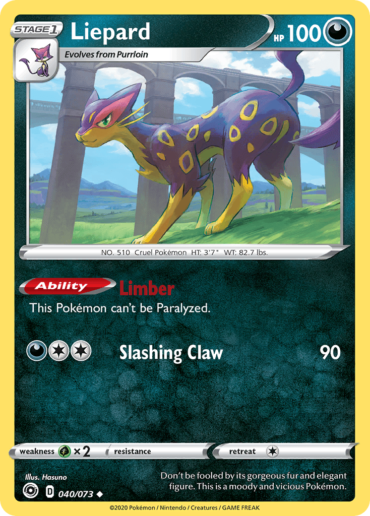 Liepard — Champion's Path #40