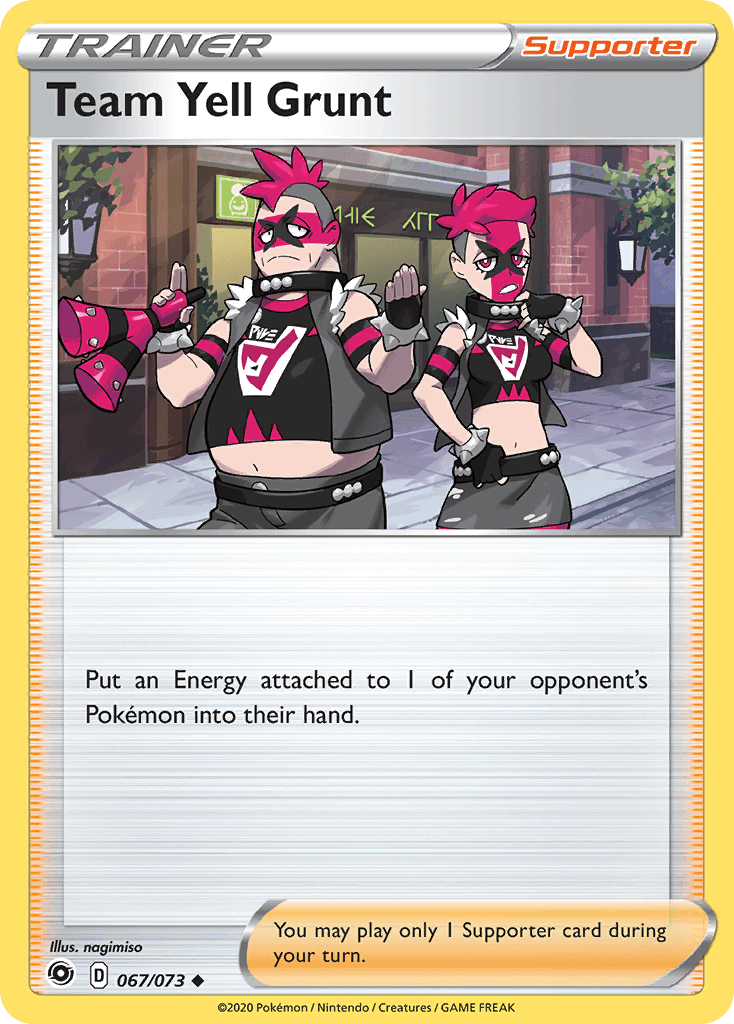 Team Yell Grunt — Champion's Path #67
