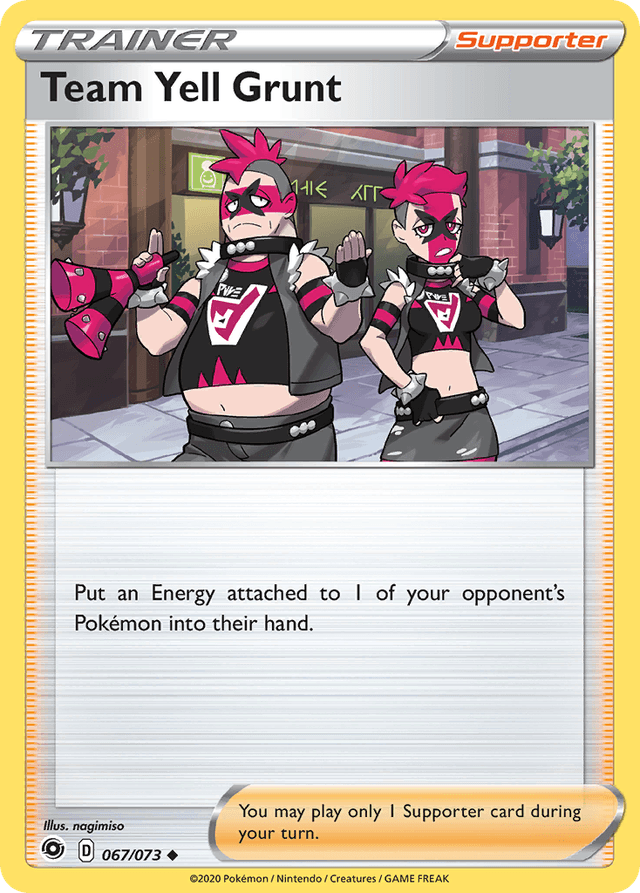 Team Yell Grunt — Champion's Path #67