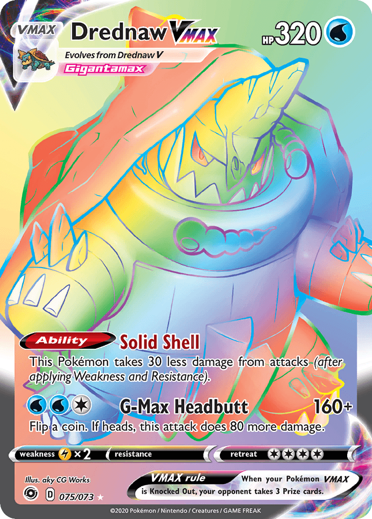 Drednaw VMAX — Champion's Path #75