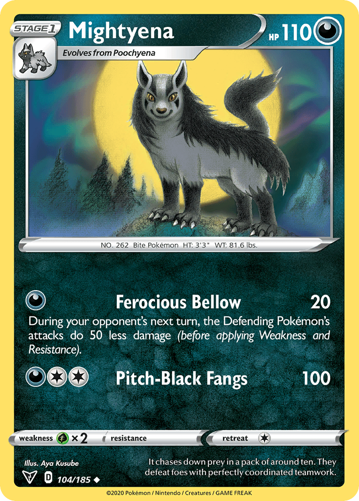 Mightyena — Vivid Voltage #104
