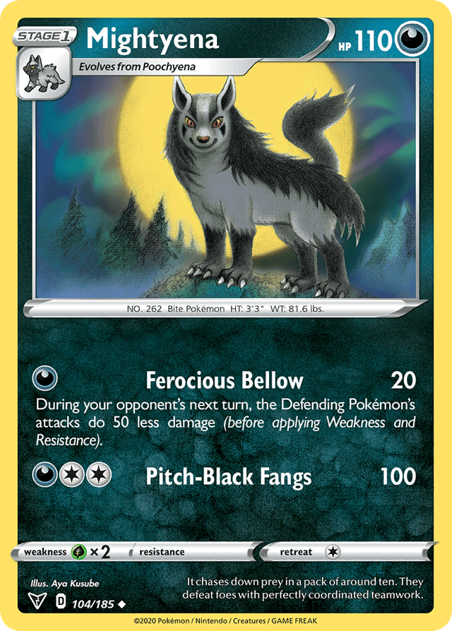 Mightyena — Vivid Voltage #104