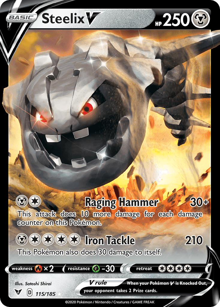 Steelix V — Vivid Voltage #115