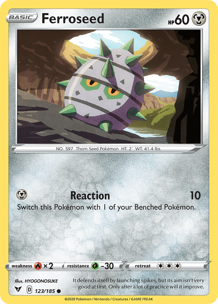 Ferroseed — Vivid Voltage #123