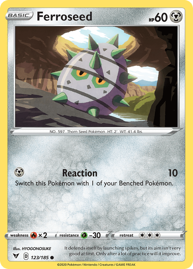 Ferroseed — Vivid Voltage #123