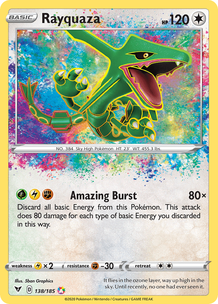 Rayquaza — Vivid Voltage #138