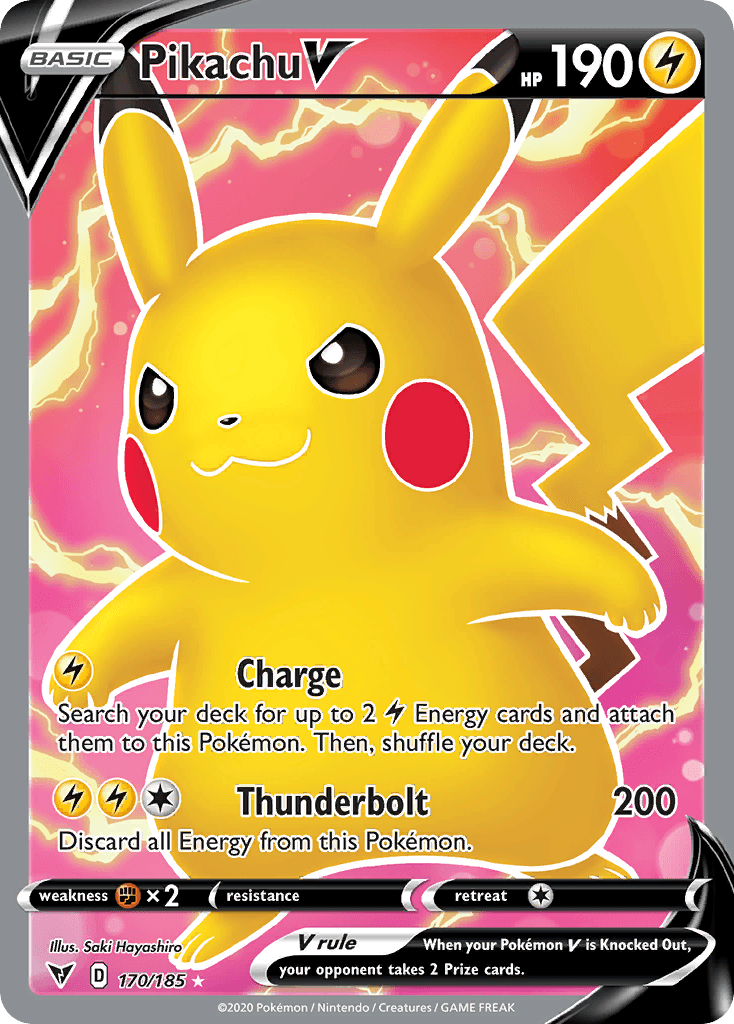 Pikachu V — Vivid Voltage #170