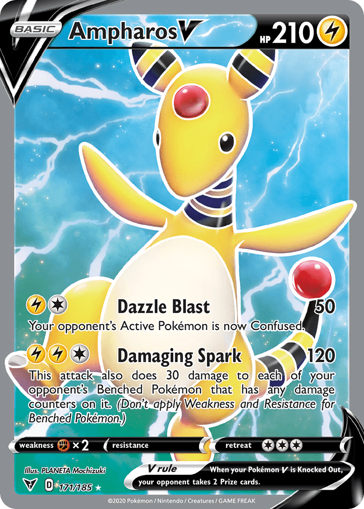Ampharos V — Vivid Voltage #171