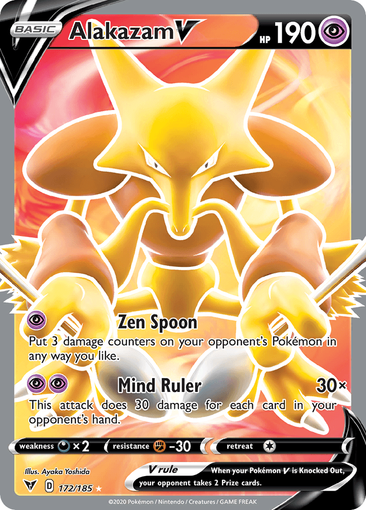 Alakazam V — Vivid Voltage #172