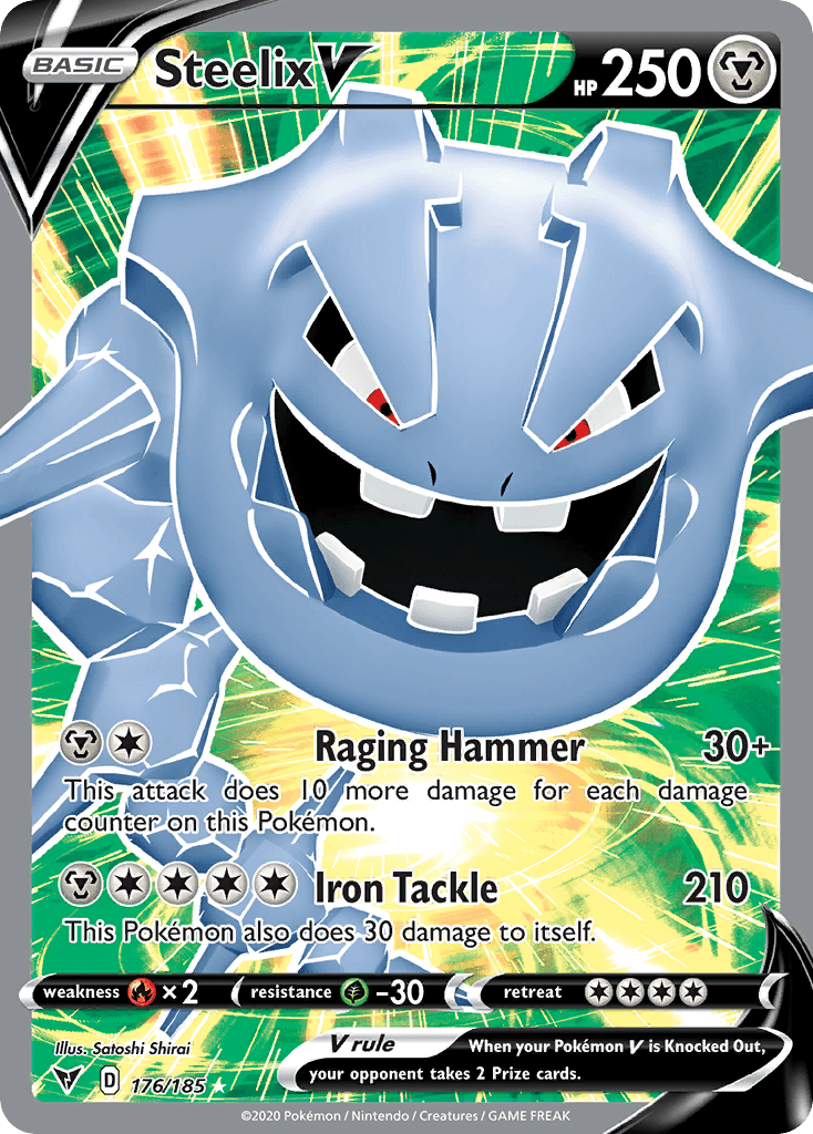 Steelix V — Vivid Voltage #176
