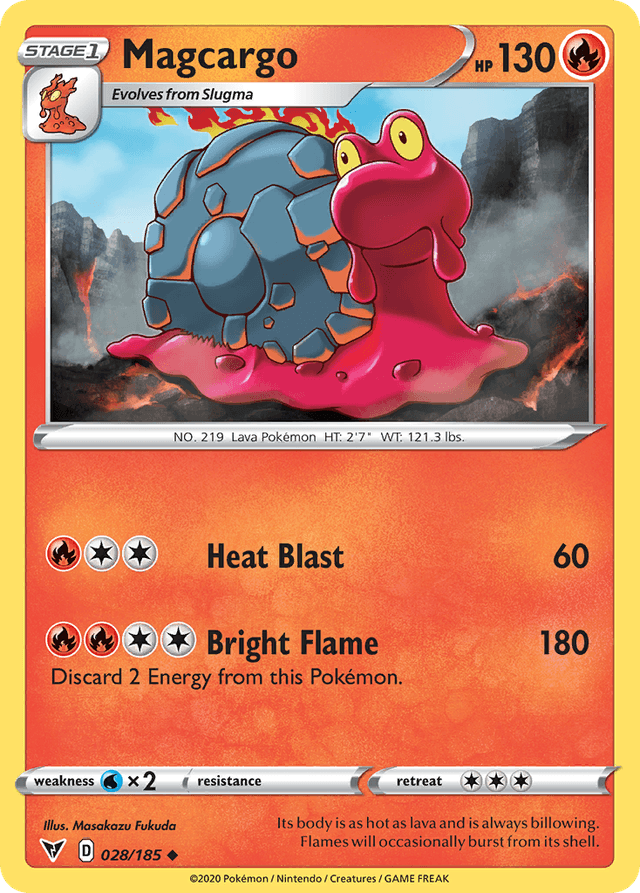 Magcargo — Vivid Voltage #28