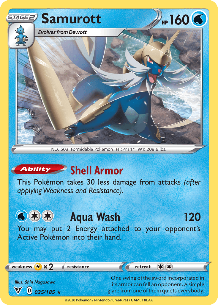 Samurott — Vivid Voltage #35