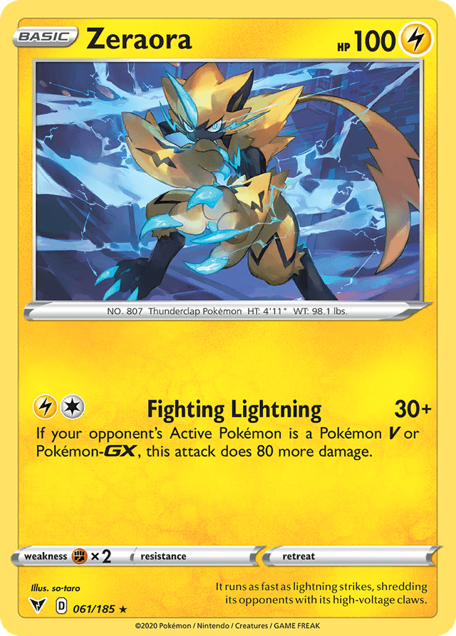 Zeraora — Vivid Voltage #61