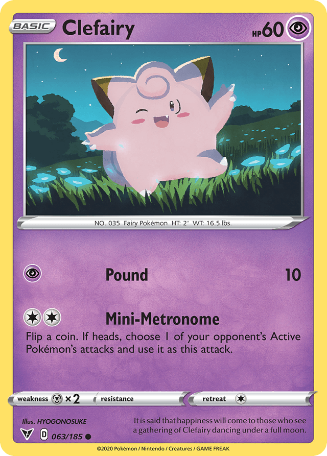 Clefairy — Vivid Voltage #63