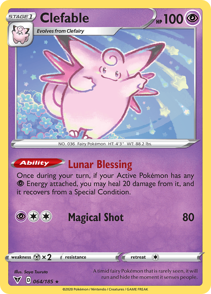 Clefable — Vivid Voltage #64