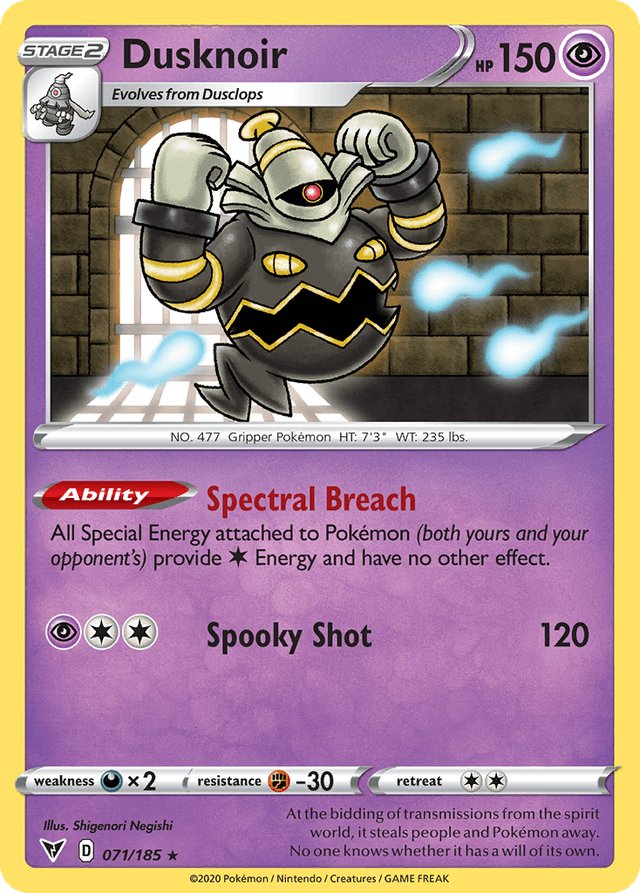 Dusknoir — Vivid Voltage #71