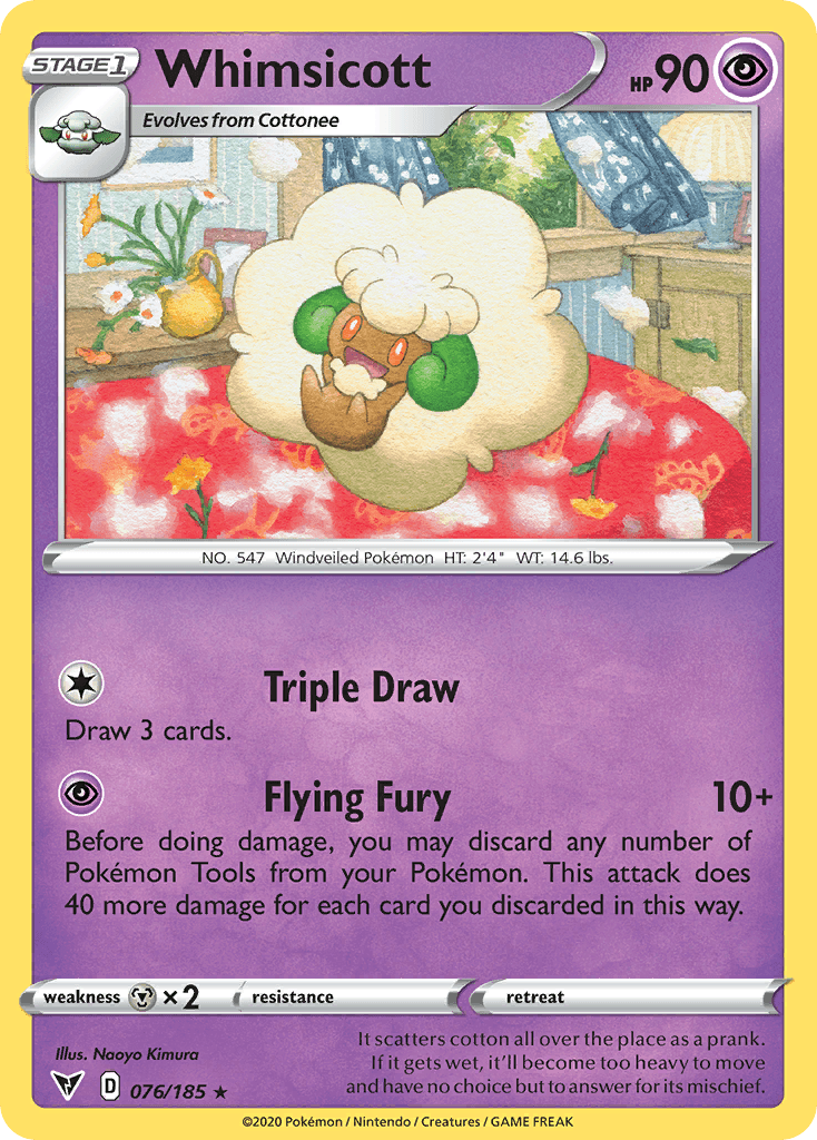 Whimsicott — Vivid Voltage #76