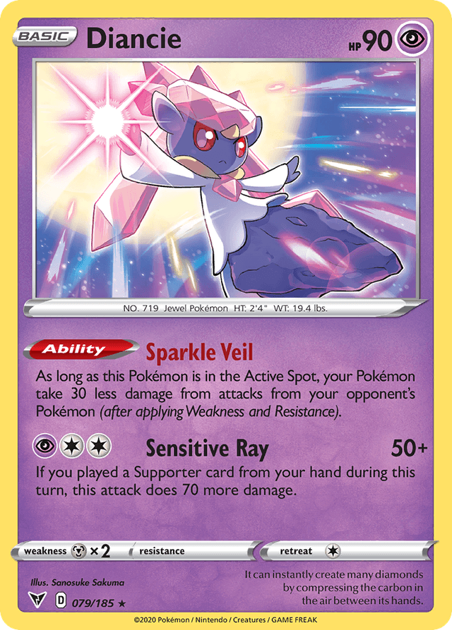 Diancie — Vivid Voltage #79
