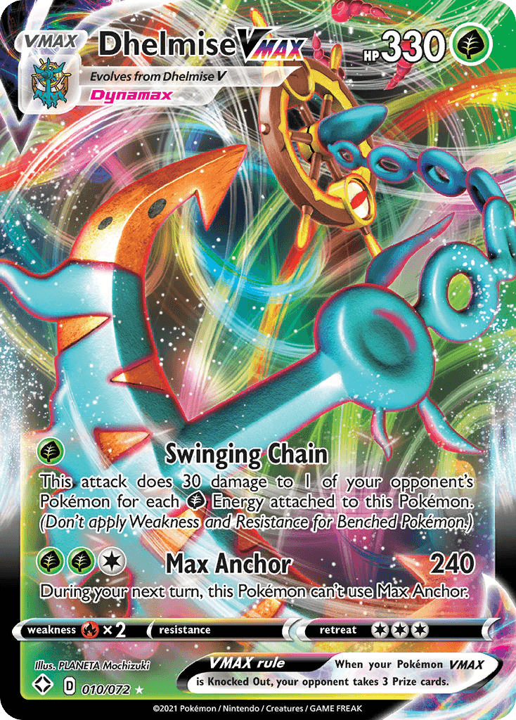 Dhelmise VMAX — Shining Fates #10