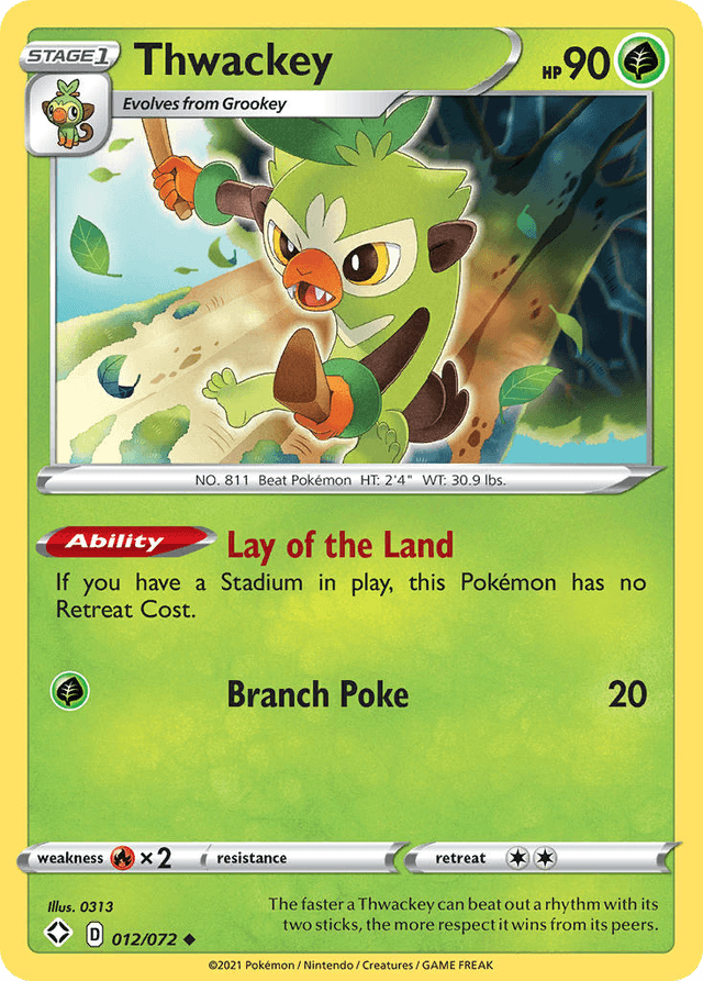 Thwackey — Shining Fates #12