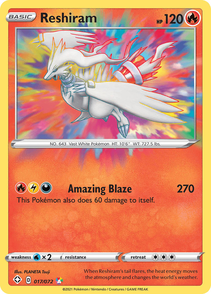 Reshiram — Shining Fates #17
