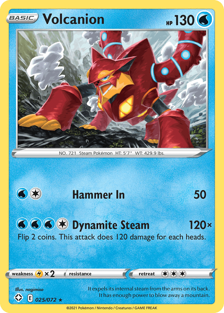 Volcanion — Shining Fates #25