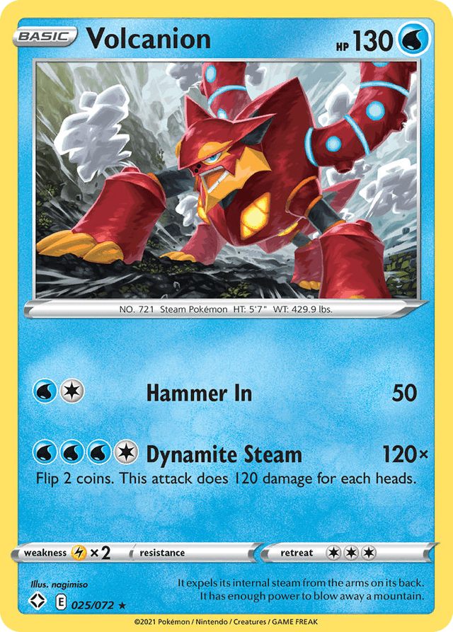 Volcanion — Shining Fates #25