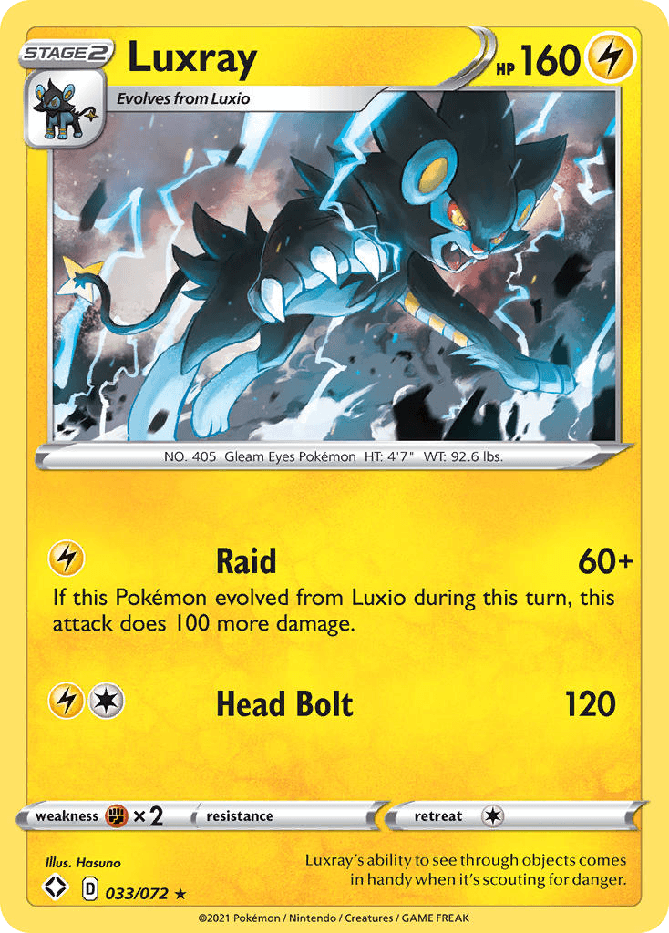 Luxray — Shining Fates #33