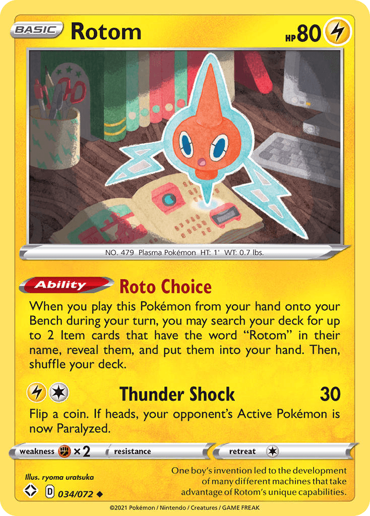 Rotom — Shining Fates #34
