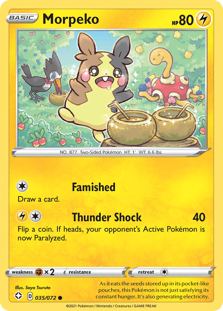 Morpeko — Shining Fates #35