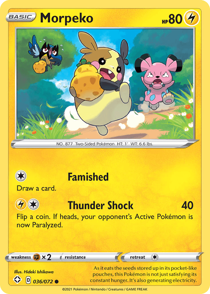 Morpeko — Shining Fates #36