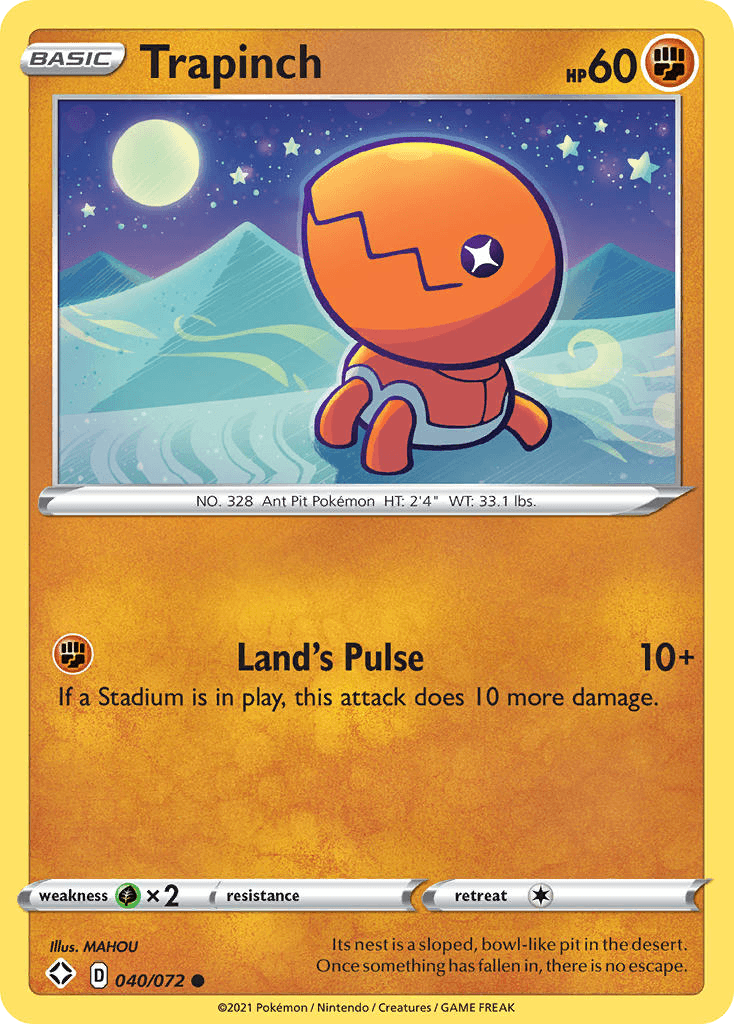 Trapinch — Shining Fates #40