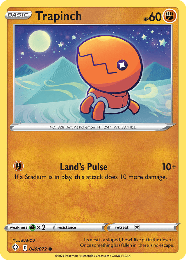 Trapinch — Shining Fates #40
