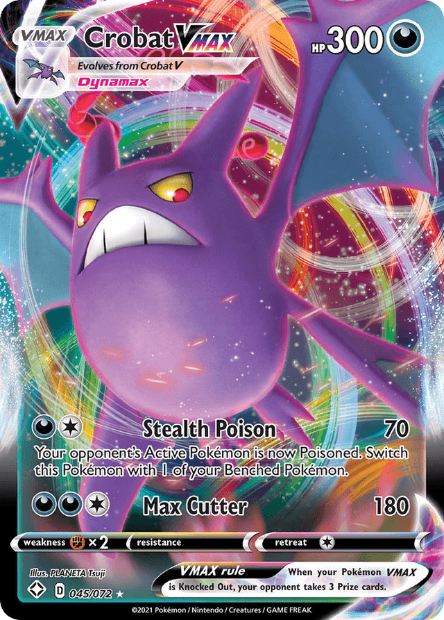 Crobat VMAX — Shining Fates #45