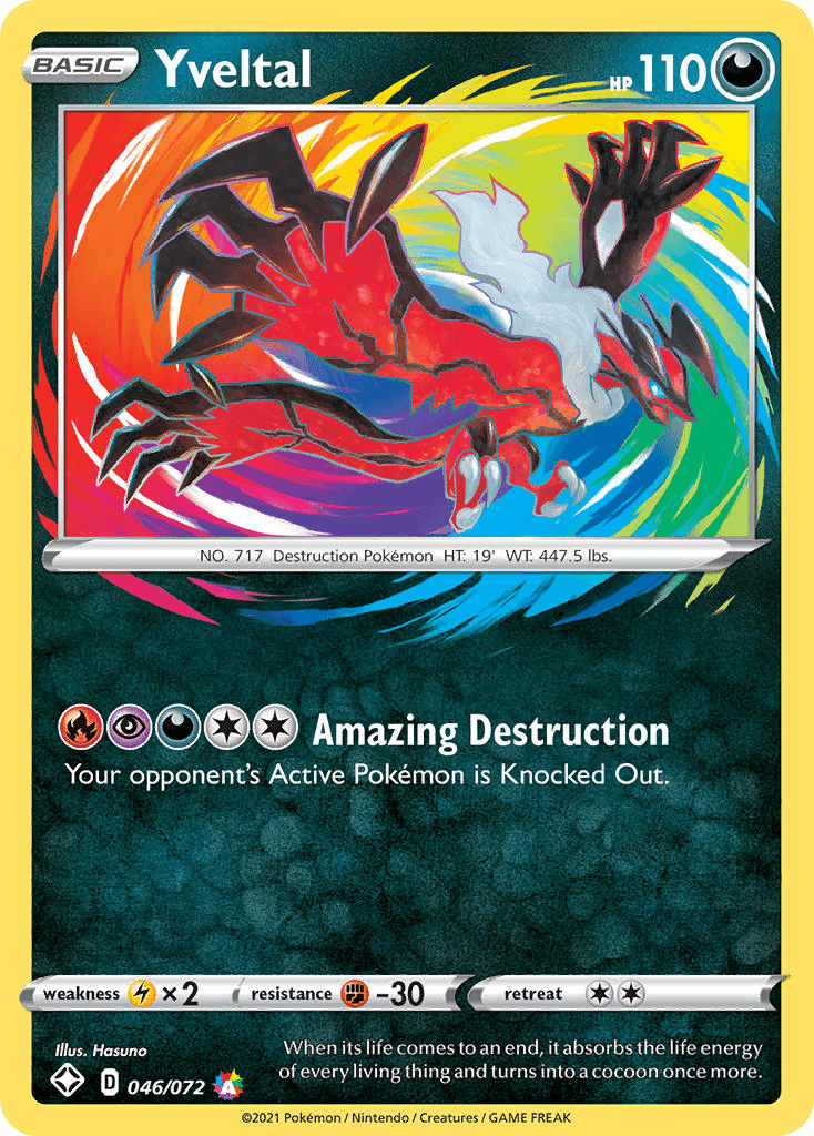 Yveltal — Shining Fates #46