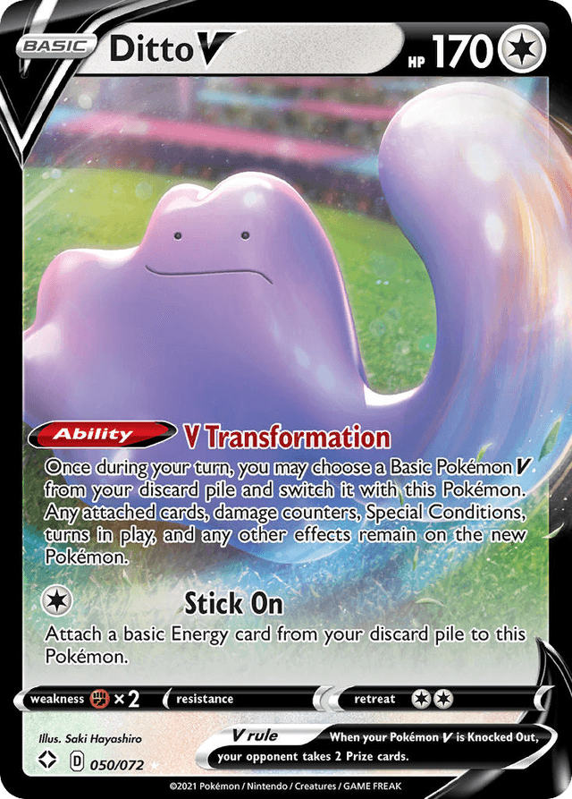 Ditto V — Shining Fates #50