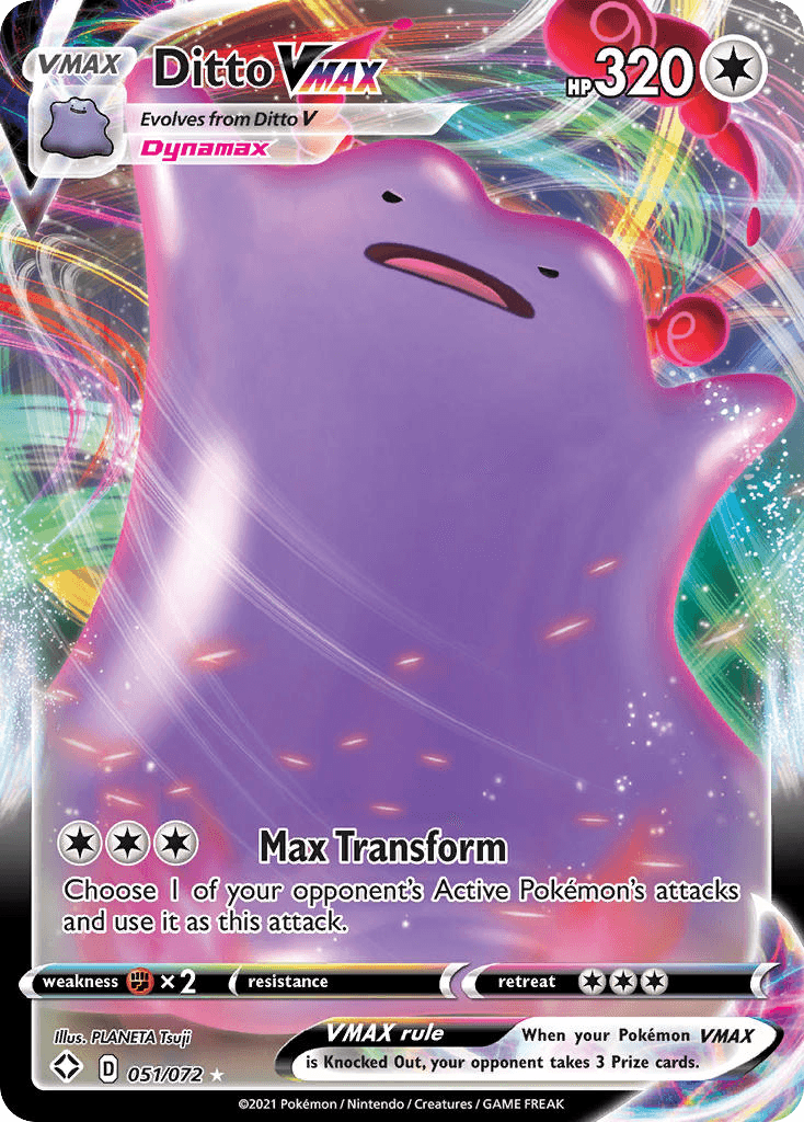 Ditto VMAX — Shining Fates #51