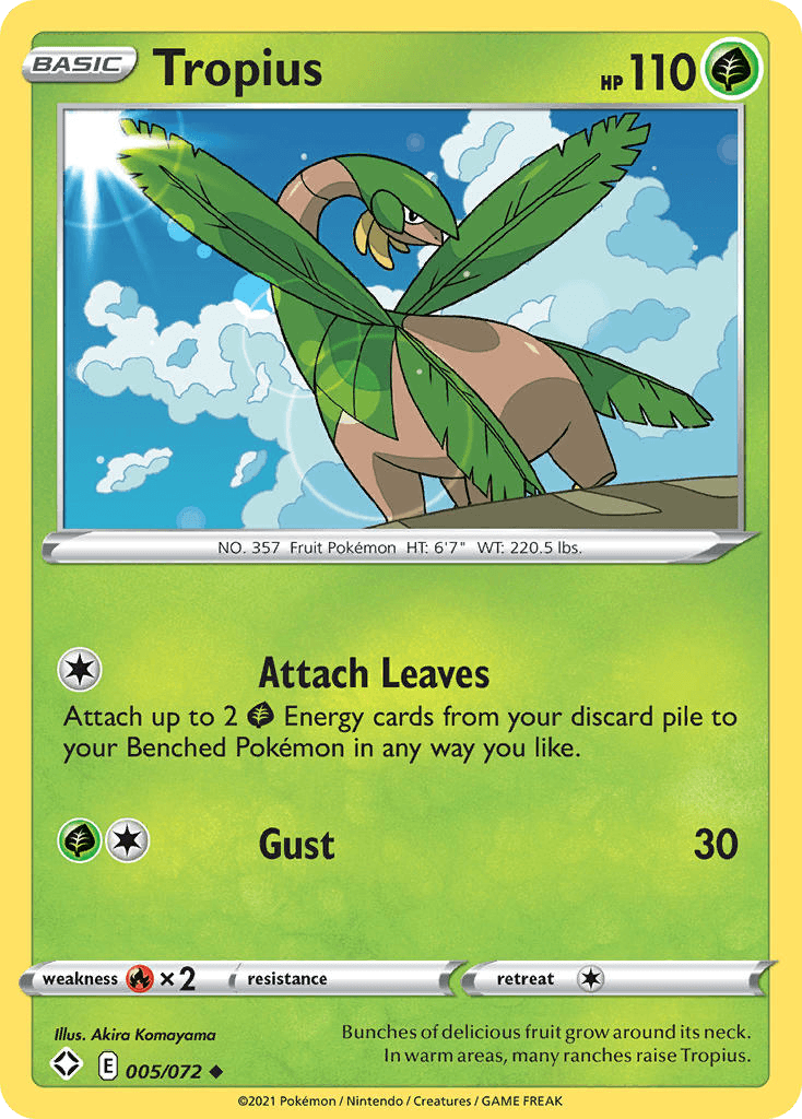 Tropius — Shining Fates #5