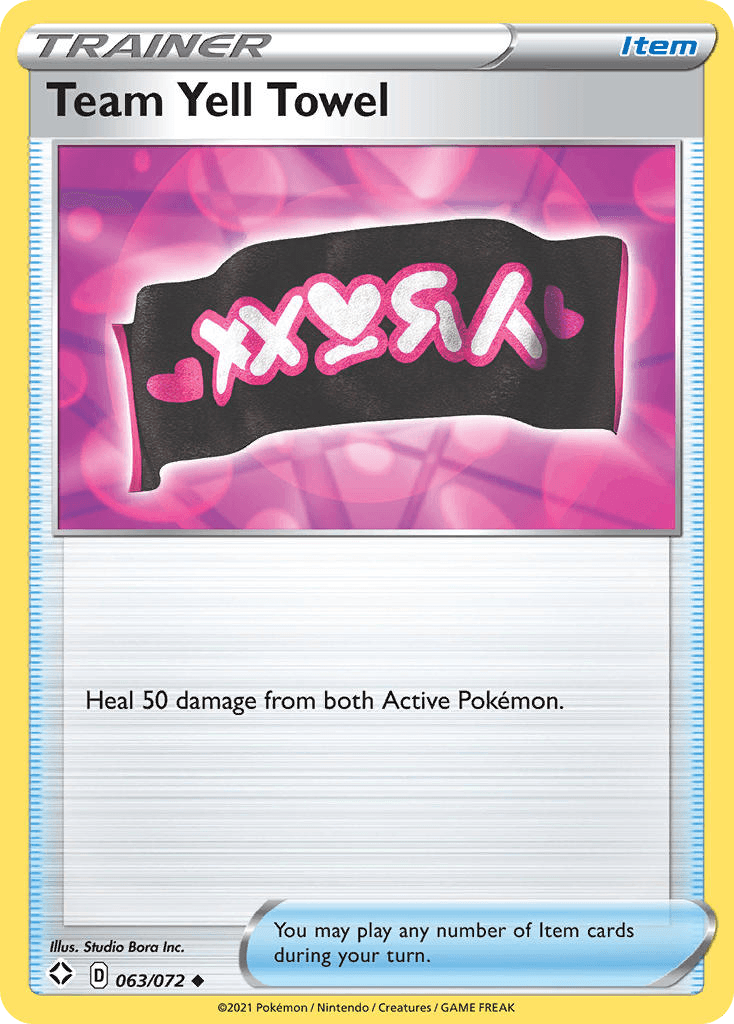 Team Yell Towel — Shining Fates #63