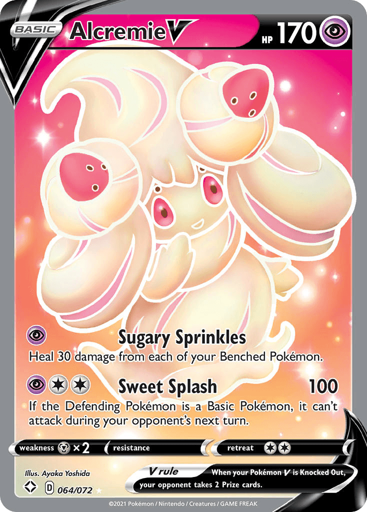 Alcremie V — Shining Fates #64