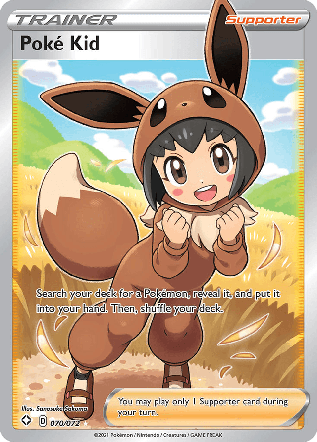 Poké Kid — Shining Fates #70