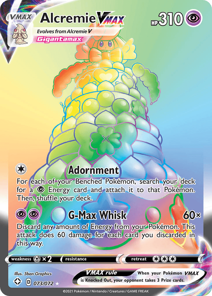 Alcremie VMAX — Shining Fates #73