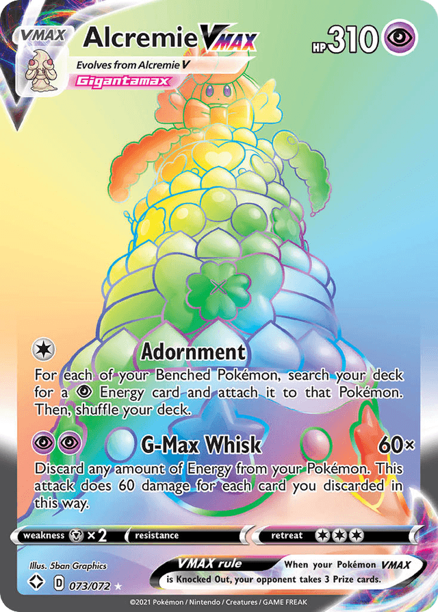 Alcremie VMAX — Shining Fates #73