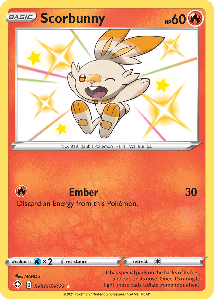 Scorbunny — Shining Fates Shiny Vault #SV015