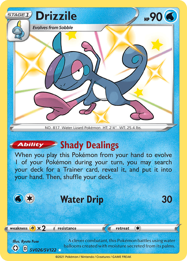 Drizzile — Shining Fates Shiny Vault #SV026