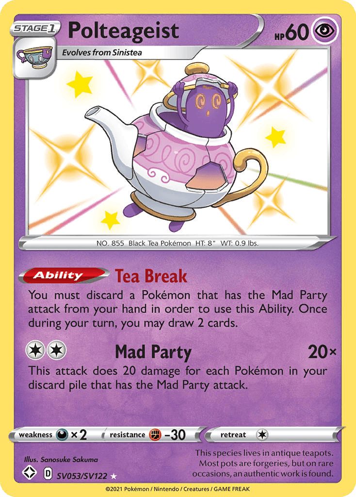 Polteageist — Shining Fates Shiny Vault #SV053