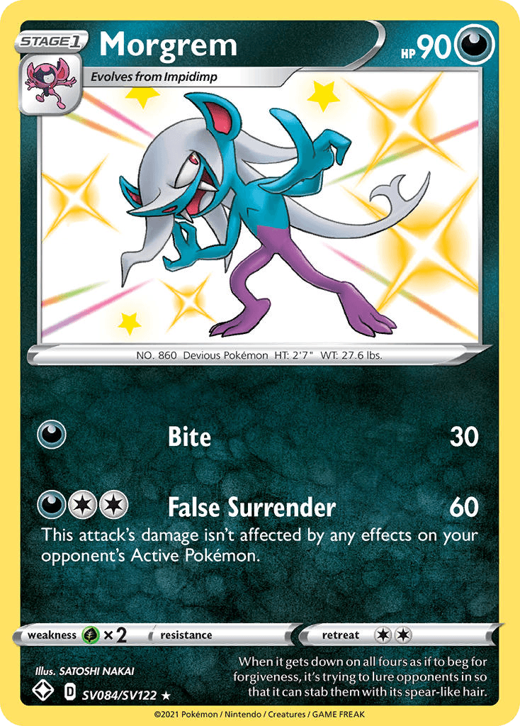 Morgrem — Shining Fates Shiny Vault #SV084