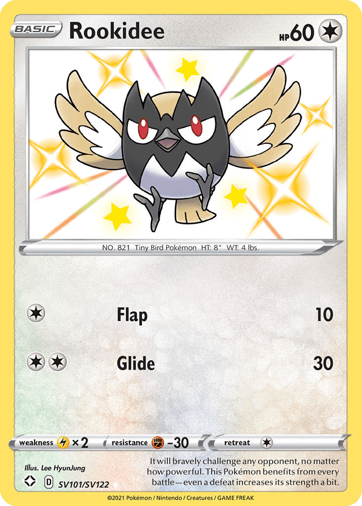 Rookidee — Shining Fates Shiny Vault #SV101