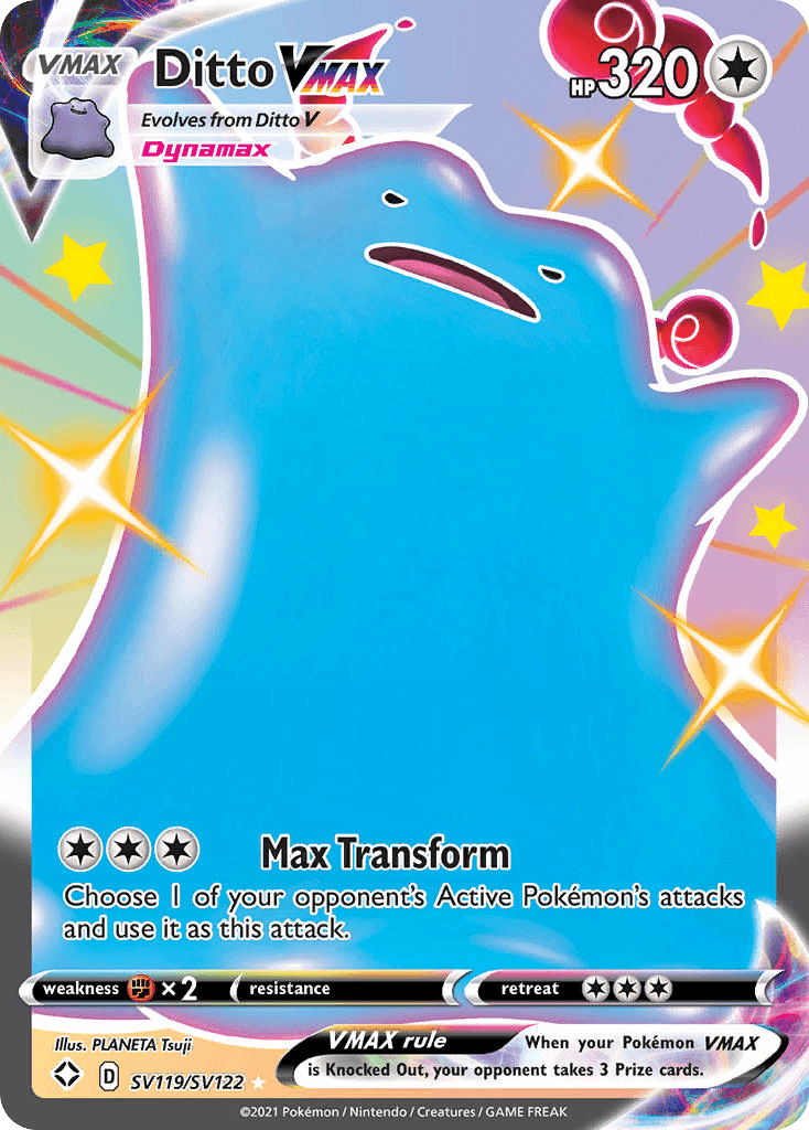 Ditto VMAX — Shining Fates Shiny Vault #SV119