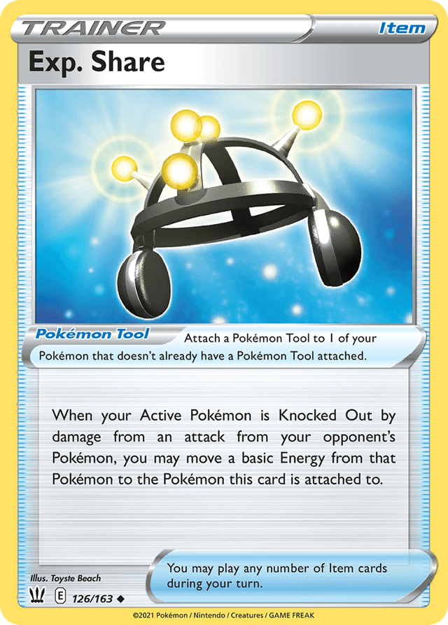 Exp. Share — Battle Styles #126